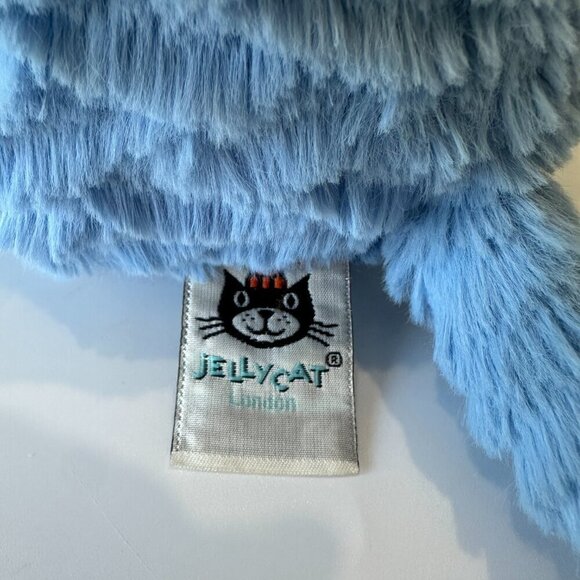 Jellycat Blue Fuddlewuddle Elephant Kids Stuffed Animal Plushie - Picture 3 of 3